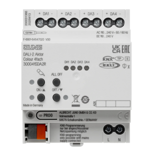KNX DALI-2 actuator Colour 4-kanalig BROADCAST