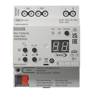 KNX DALI gateway Colour 2-kanalig