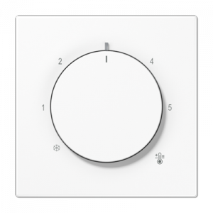 Centrumplatta med vred till termostat-insatser Centrumplatta med vred till termostat-insatser