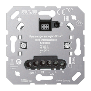 Insats för digitalt termostat 230V Max 3600W / 10 st ställdon Insats för digitalt termostat 230V Max 3600W / 10 st ställdon