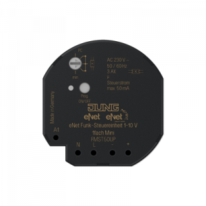 eNet radio push-button controller 1-10 V 1-gang mini eNet radio push-button controller 1-10 V 1-gang mini