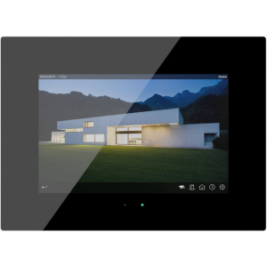 HC3L 10.1"touch panel, GLASS black finish