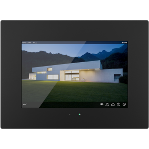 HC3L 10.1" touch panel, GLASS classic black finish