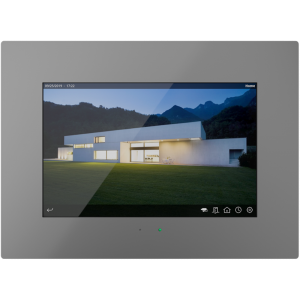 HC3L 10.1" touch panel, GLASS classic grey finish